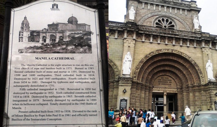 Intramuros manila cathedral