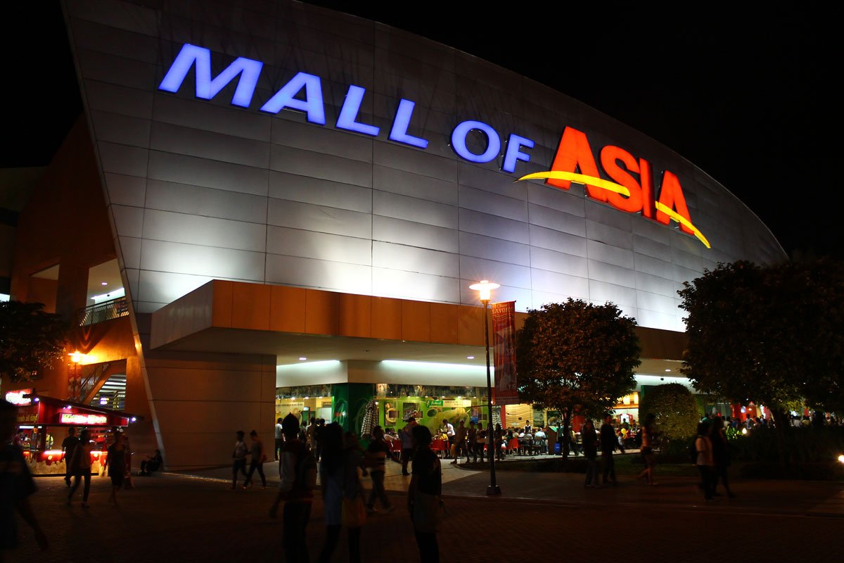 Dịch vụ giữ hành lý miễn phí ở Mall Of Asia, Manila