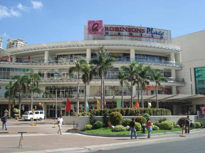 robinsons place shopping mall manila ermita malate philippines