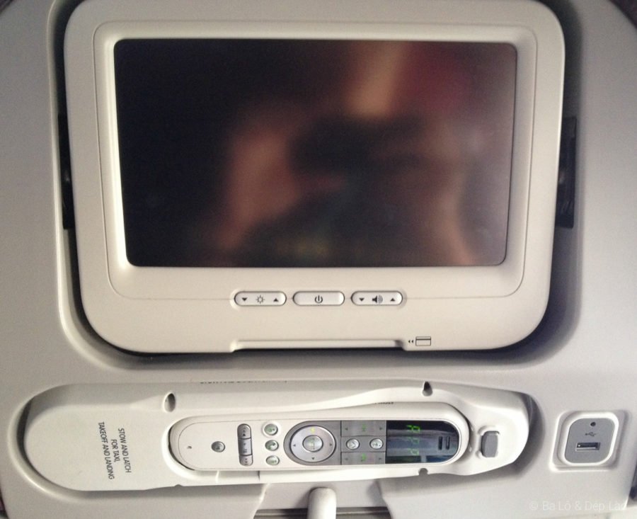 Hệ thống giải trí trên máy bay Boeing của Malaysia Airlines