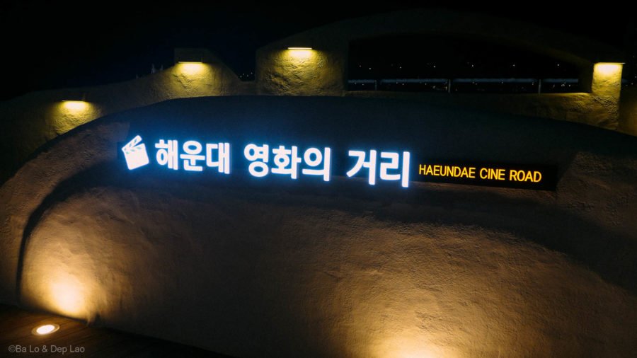 Haeundae Cine Road ở khu Haeundae