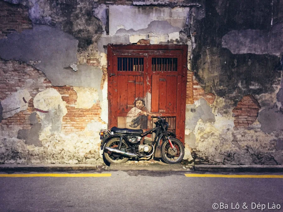 Ấm cúng và thân thiện với homestay 3rd Street ở Georgetown, Penang 12 Street Art trên đường phố George Town, Penang