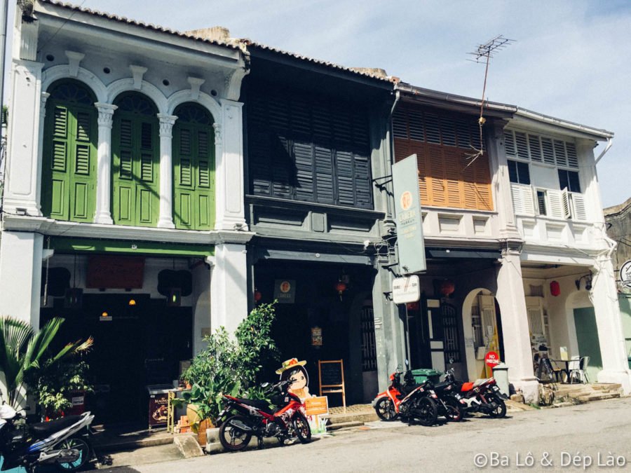 Penang - thành phố cổ kính với nhiều ngôi nhà cổ san sát nhau