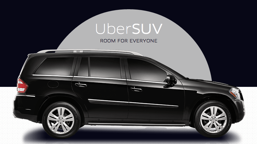 UberSUV – Nhiều chỗ hơn, giá không đổi